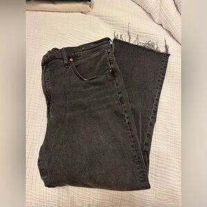 Madewell 90s straight crop jeans